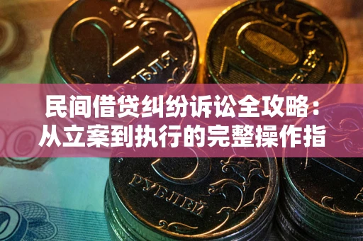 武汉民间借贷纠纷诉讼全攻略：从立案到执行的完整操作指南