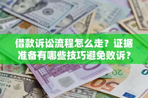 武汉借款诉讼流程怎么走？证据准备有哪些技巧避免败诉？