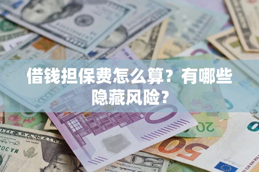 武汉借钱担保费怎么算？有哪些隐藏风险？