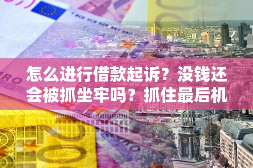 武汉怎么进行借款起诉？没钱还会被抓坐牢吗？抓住最后机会！