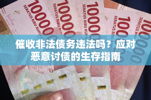 武汉催收非法债务违法吗？应对恶意讨债的生存指南