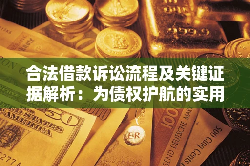 武汉合法借款诉讼流程及关键证据解析：为债权护航的实用指南