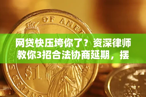 武汉网贷快压垮你了？资深律师教你3招合法协商延期，摆脱暴力催收！