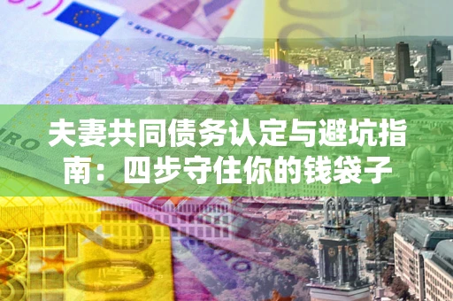 武汉夫妻共同债务认定与避坑指南：四步守住你的钱袋子