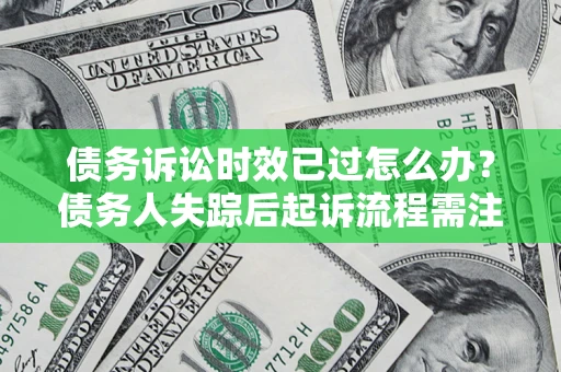 武汉债务诉讼时效已过怎么办？债务人失踪后起诉流程需注意什么？