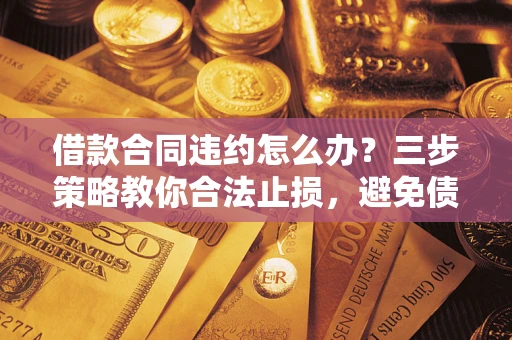 武汉借款合同违约怎么办？三步策略教你合法止损，避免债务危机升级