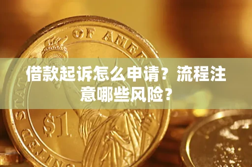 武汉借款起诉怎么申请？流程注意哪些风险？