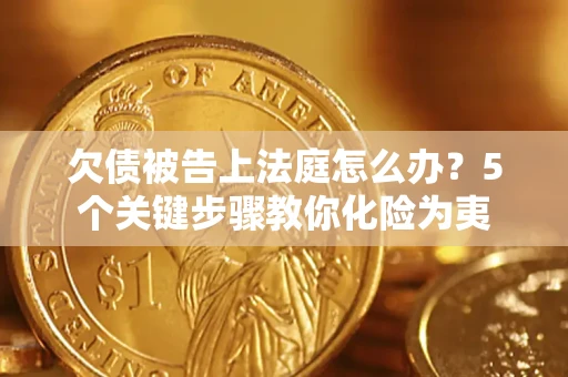 武汉欠债被告上法庭怎么办？5个关键步骤教你化险为夷
