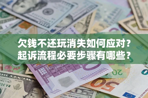 武汉欠钱不还玩消失如何应对？起诉流程必要步骤有哪些？