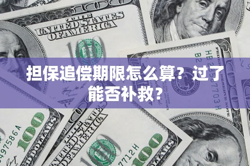 武汉担保追偿期限怎么算？过了能否补救？